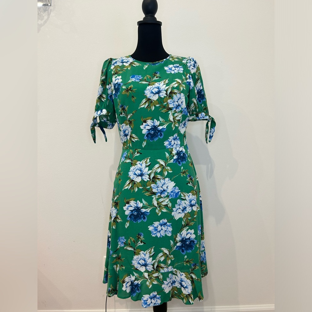 Banana Republic Floral Dress Size 2